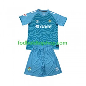 Real Betis Målmand Børn Udebane Fodboldsæt 2024-25 S/S (+ Korte bukser)